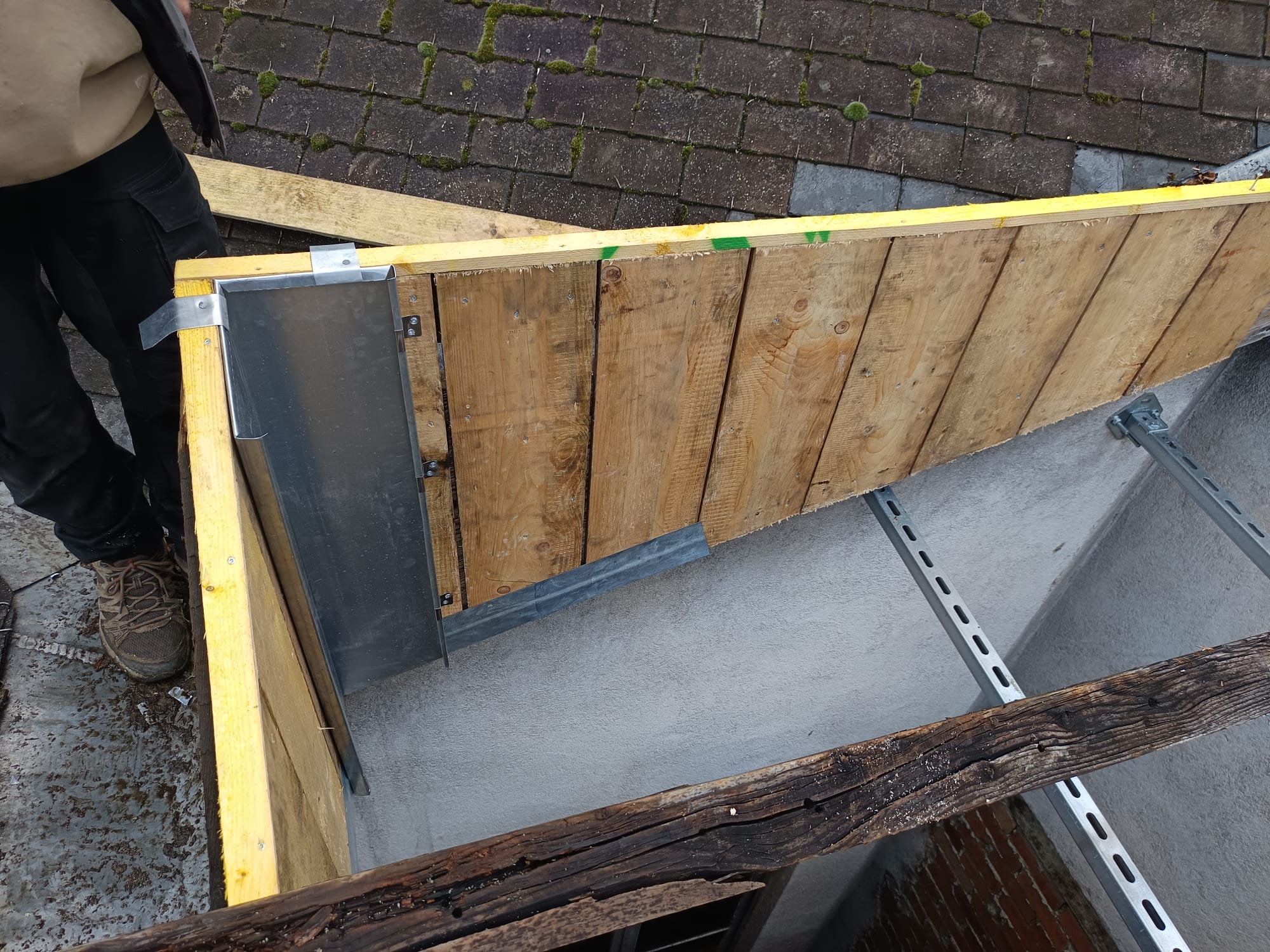 rénovation rives en zinc toiture limoges
